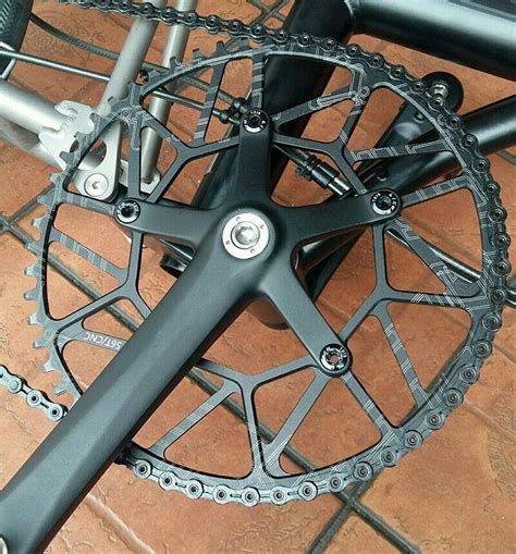 Litepro Bmxfolding Bike Chainring 45t 58t 130bcd Guard Chain Ring