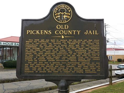 Jasper GA, 2018 | Pickens county, County jail, Pickens