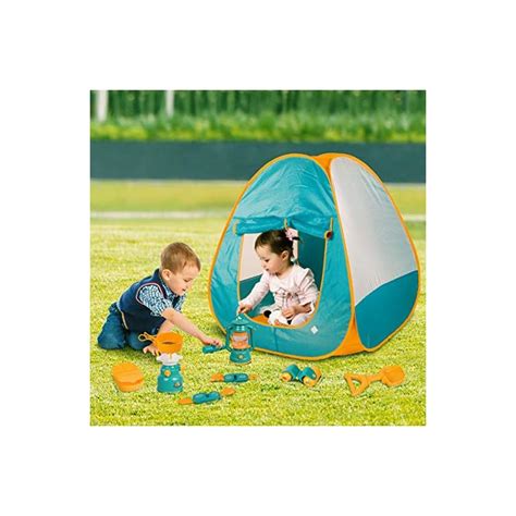 Meland Kids Camping Set With Tent 24pcs Camping Gear Tool Pretend
