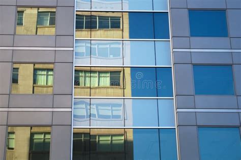 Office Building Mirror Glass Windows Finance Success Skyscraper Tower