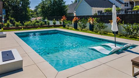 Modern Rectangle Pool In Historic Heathwood The Clearwater Pool Company Rectangle Pool