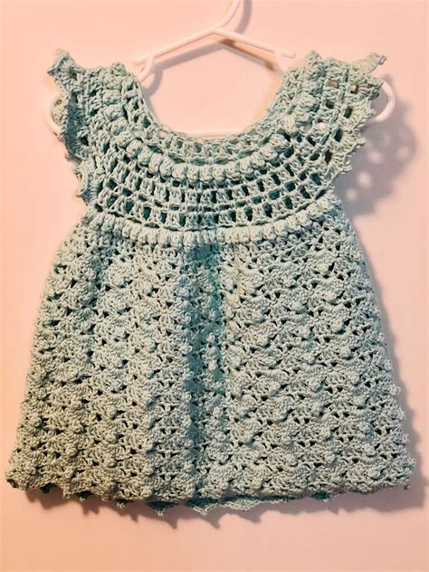 Crochet Baby Dress The Isabella Dress Summerspring Etsy Crochet