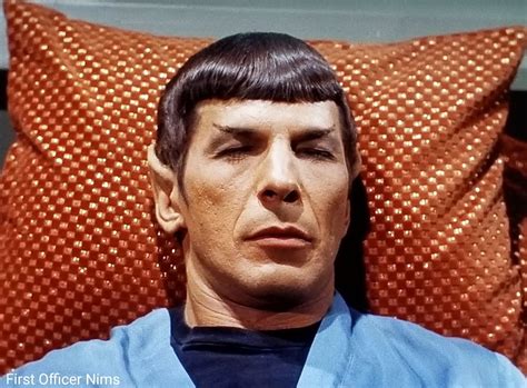 First Officer Nims — Leonard Nimoy As Spock In Star Trek Tos Season 2