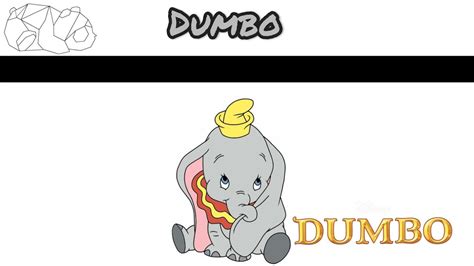 Comment Dessiner Dumbo 🐘 Youtube