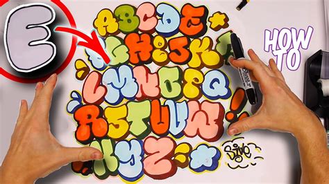 Graffiti Bubble Letters Alphabet A Z Design Infoupdate Org