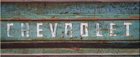 Vintage Chevrolet Tailgate Photograph By Lynn Bauer Pixels