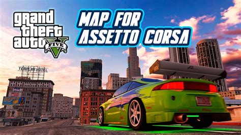 Gta V Map Free For Assetto Corsa Map Traffic Download Wip Youtube