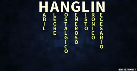 Qué Significa Hanglin