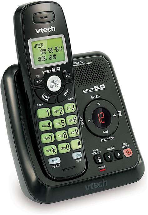 Vtech Va17241bk Dect 60 Cordless Phone With Answering
