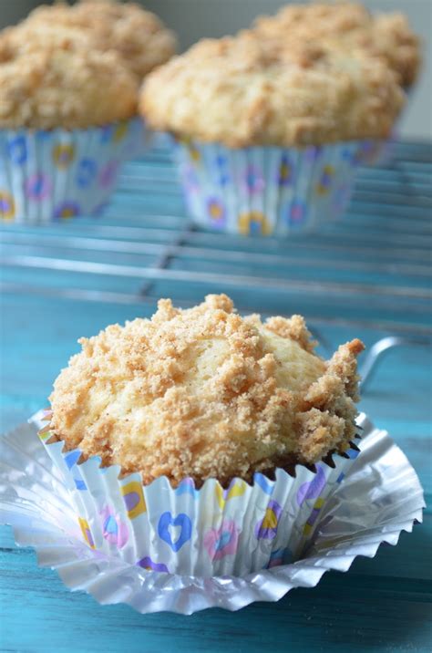 The Savvy Kitchen Sour Cream Coffee Cake Muffins With Streusel Topping