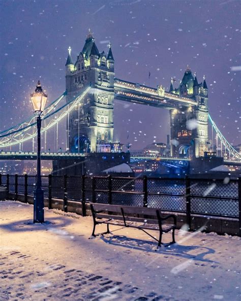 ະ MadnessintheMethod ະ #towerbridge #london #england #UK | London travel, London snow, Visit london