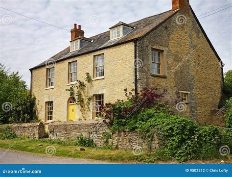 Traditional English Rural Farmhouse Stock Photography Image 9502212