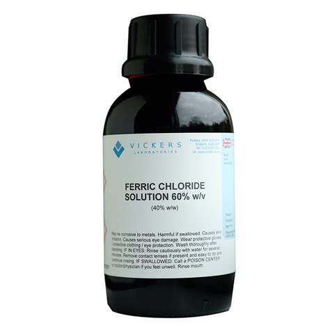 Ferric Chloride Aq Solution 60 Lambsmead Limited