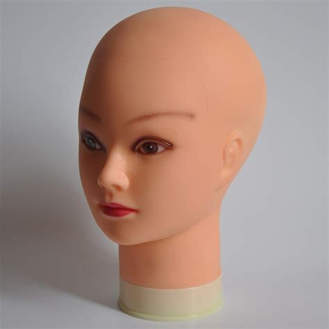 Beige Training Head Cosmetology Mannequin Heads Mannequin Head For