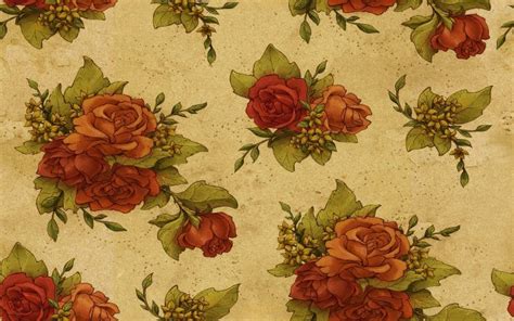 Desktop Download Vintage Floral Backgrounds Vintage Wallpaper