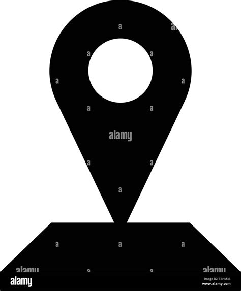 Location Icon Vector Pin Point Sign Stock Vector Image And Art Alamy