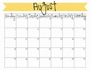 August 2013 Calendar - Free Printable | Live Craft Eat