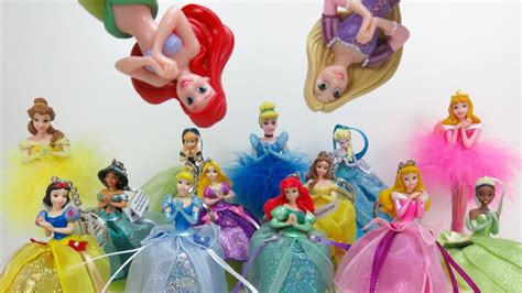 Disney Princess Ariel Rapunzel Cinderella Aurora Elsa Anna Pens And