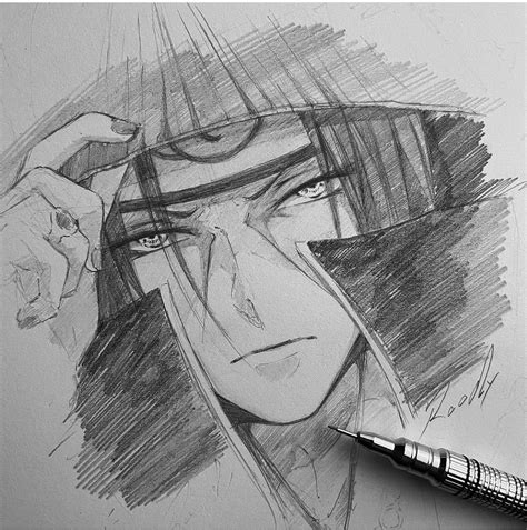 Itachi By Siksketch This Style Is Amazing⠀💥⠀⠀⠀⠀⠀⠀⠀⠀⠀⠀ Are You An