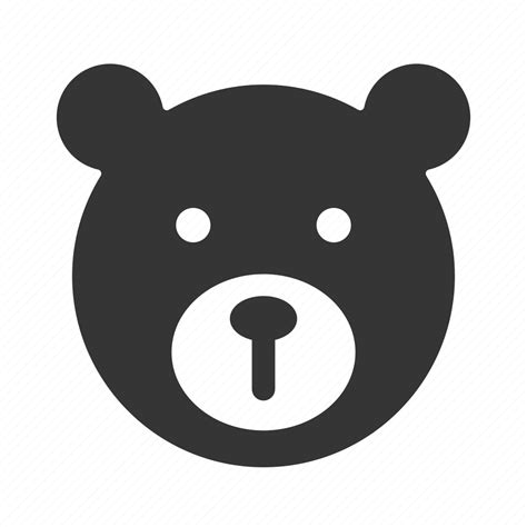 Doll Head Teddy Bear Icon Download On Iconfinder