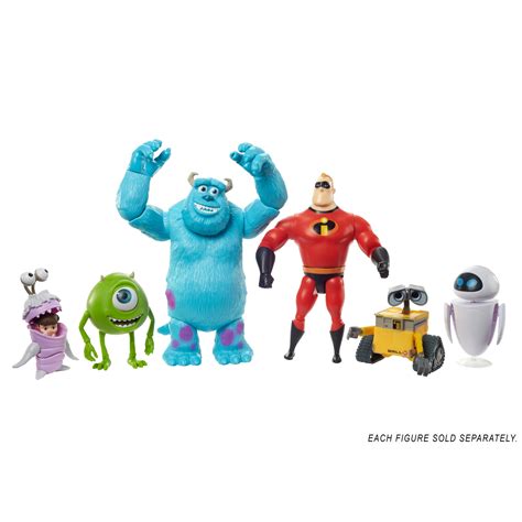 Disney Pixar Action Figure Movie Character Toy Styles May Vary
