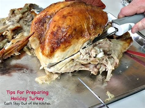 Tips For Preparing Holiday Turkey Cant Stay Out Of The Kitchen