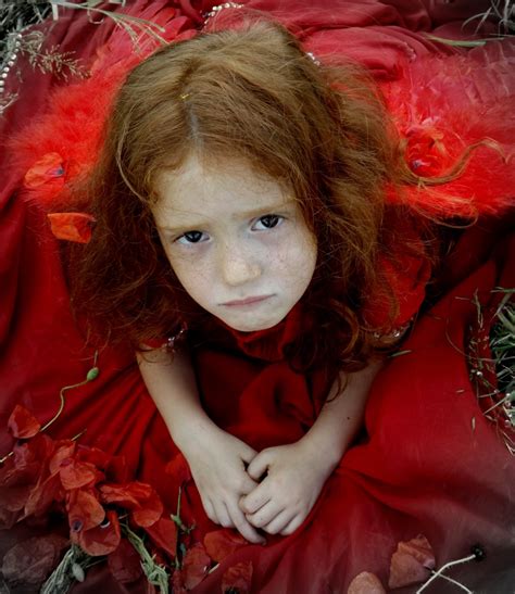 Fotos gratis persona niña mujer flor retrato modelo color ropa dama cabello rojo