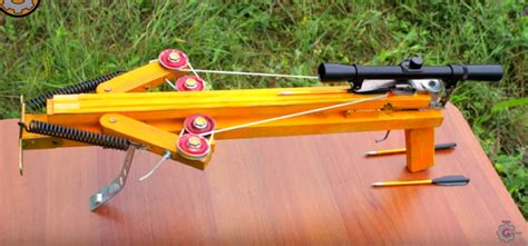 How To Build A Crossbow Best Diy Compound Crossbow Video