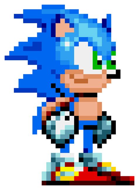 Sonic Mania Sonic Idle Sprite Pixel Art Maker My XXX Hot Girl