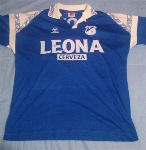 Millonarios Local Camiseta De Fútbol 1995 Añadido 2013 08