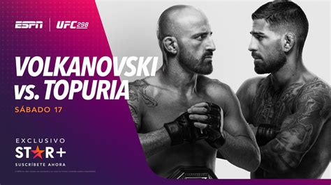 UFC 298 Alexander Volkanovski vs Ilia Topuria EN VIVO por el título
