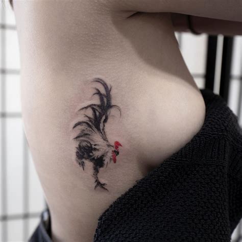 Her Fathers Nickname Rooster Hongdamstudio Forarm Tattoos Life