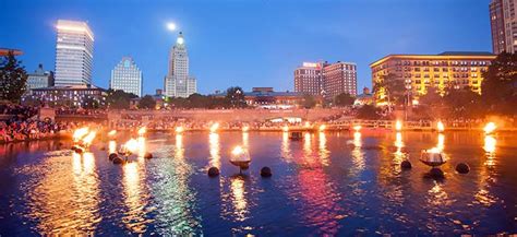 Experiencing The Magic Of Providence Waterfire