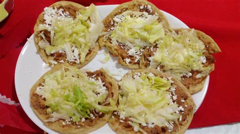 ¿los Sopes Sí A Cualquier Hora Del Día Gastronomía Y Recetas De México