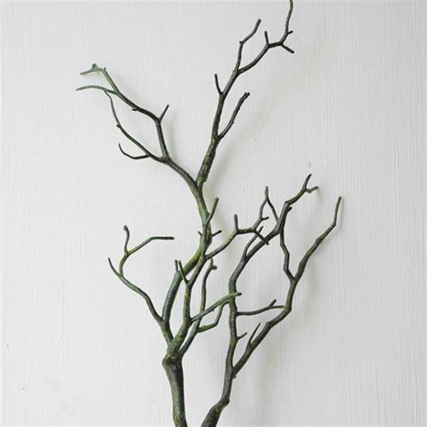 Kaarifirefly Small Dried Tree Artificial Branch Plant Diy Craft Wedding
