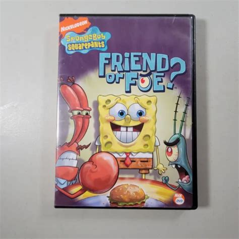 Spongebob Squarepants Dvd Friend Or Foe 2007 598 Picclick
