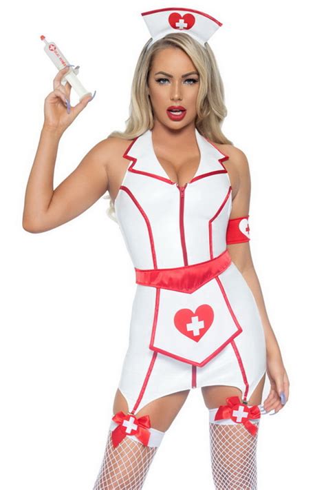 Er Hottie Sexy Nurse Halloween Costume Spicy Lingerie