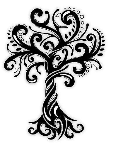 Tree Tattoo Tribal