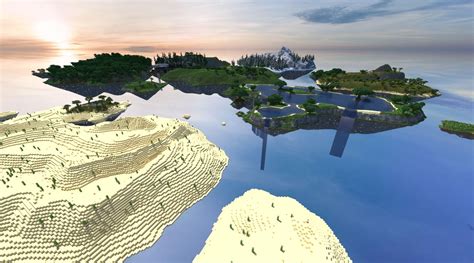 Large All Biome Sky Islands ★ Minecraft Map