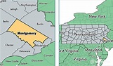 Montgomery County Pa Map | Color 2018