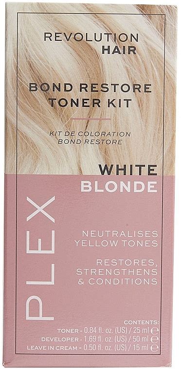 Revolution Haircare Plex Bond Restore Toner Kit Набор для усиления цвета волос купить по