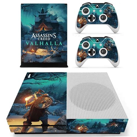 Assassin S Creed Valhalla Decal Skin For Xbox One S Console Controllers