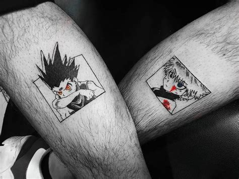 Top Gon And Killua Tattoo In Cdgdbentre