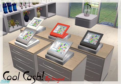 Lineguds Cool Cash Touch Screen Set Sims Sims 2 Sims 4