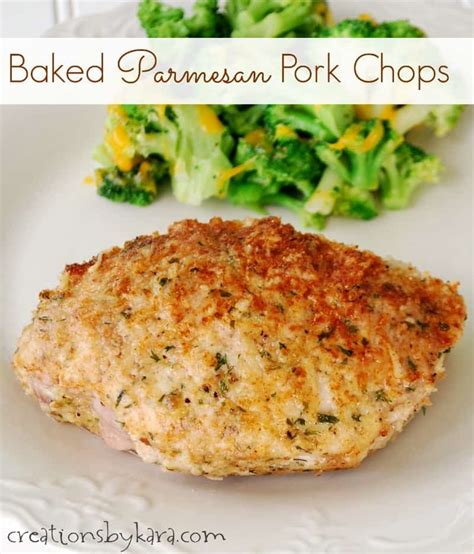 Parmesan Crusted Baked Pork Chops