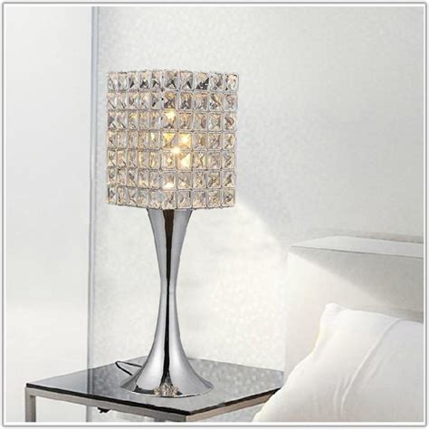 Small Crystal Table Lamp Shades Lamps Home Decorating Ideas R485jolw6a