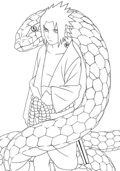 Dibujos Para Colorear De Naruto Y Sasuke Imagui