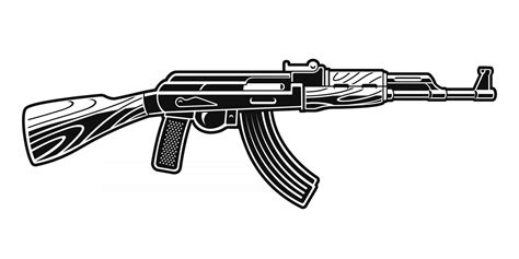 Ak47 Drawing