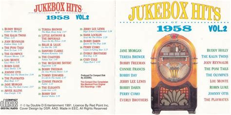 Jukebox Hits 1958 Volume 2