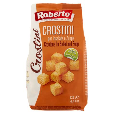 Roberto Crostini Per Insalate E Zuppe 125 G Carrefour